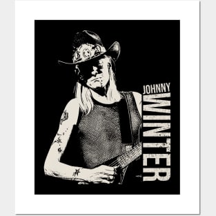 Johnny Winter Posters and Art